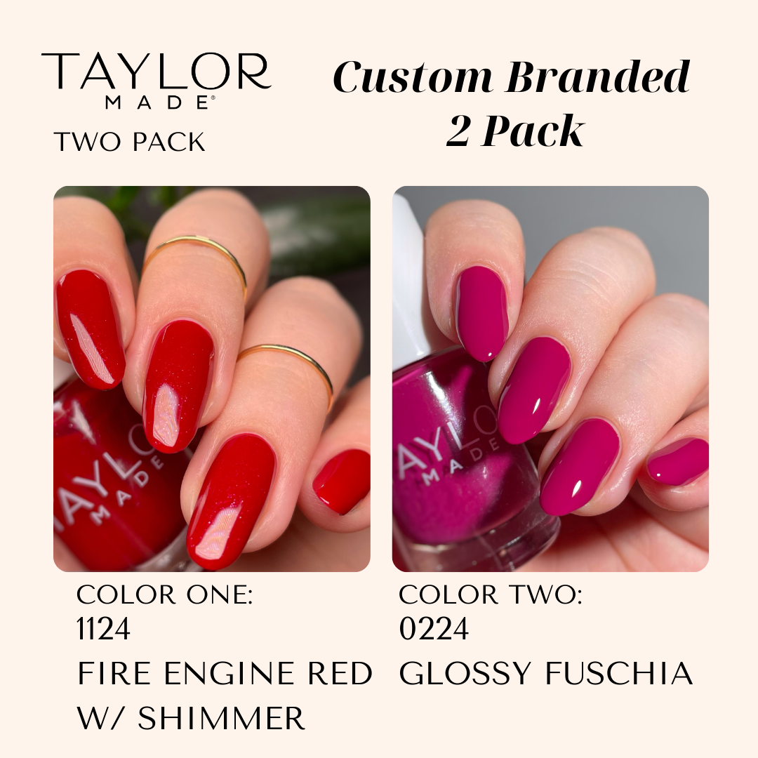 Taylor Made Polish – wholesale Nail polish – Custom Nail Polish: 2 Pack Long-wearing + Vegan + Non-toxic27
