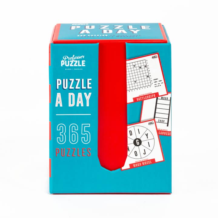 Professor Puzzle USA, Inc. - Wholesale Puzzle - Adult - Puzzle a Day 365 Brain Puzzles