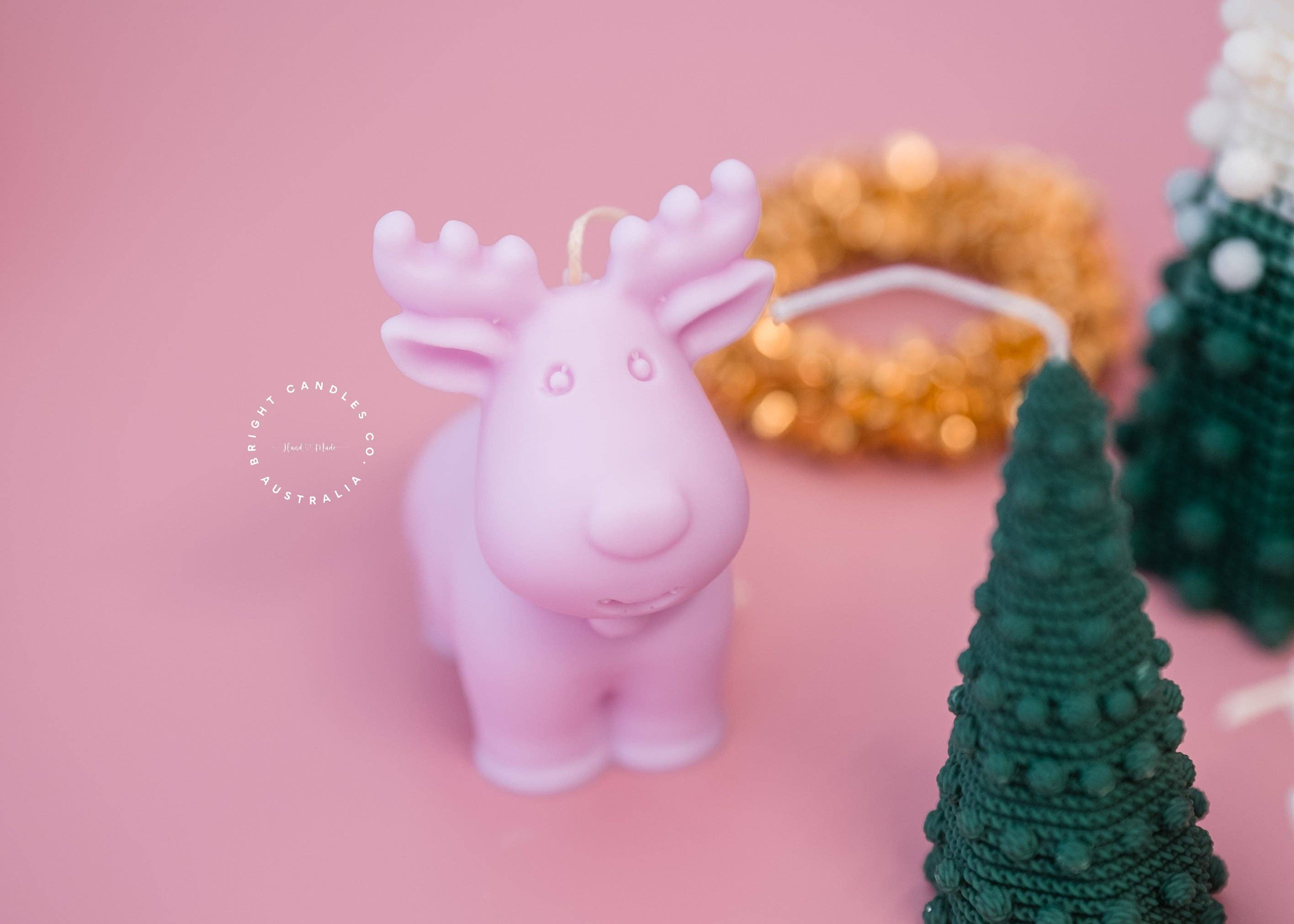 Bright Candles Co. – wholesale Novelty candle – Reindeer | Christmas Candle4