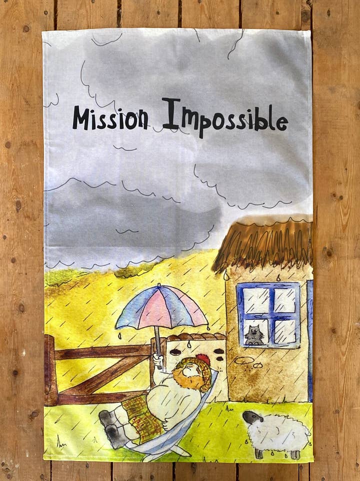 Toalha de chá HollyRude por atacado de Jubbly Jock