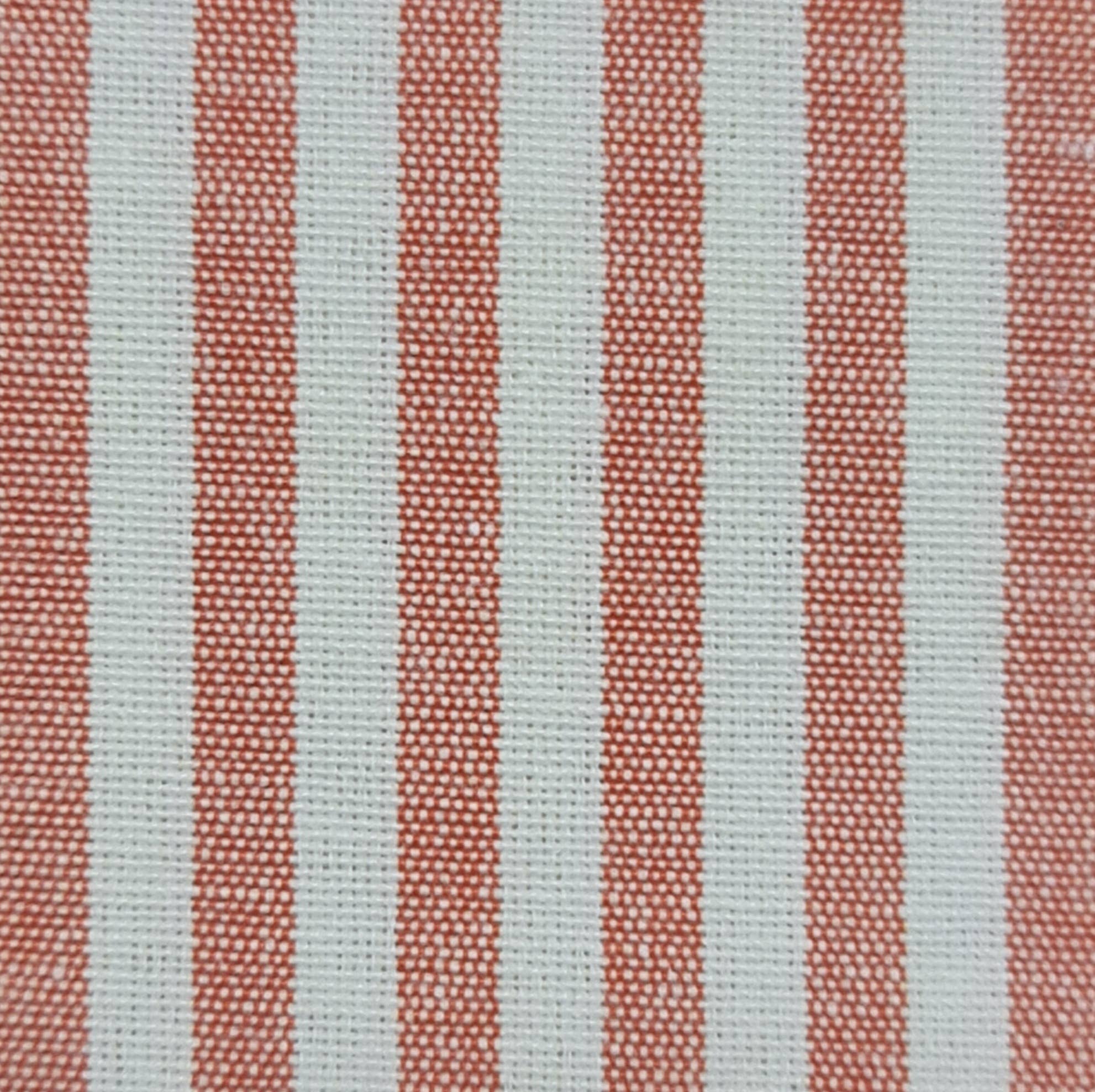 Lunaria Lab – Decoração de Natal por atacado – Laço acolchoado em algodão listrado fino 14x15 cm6