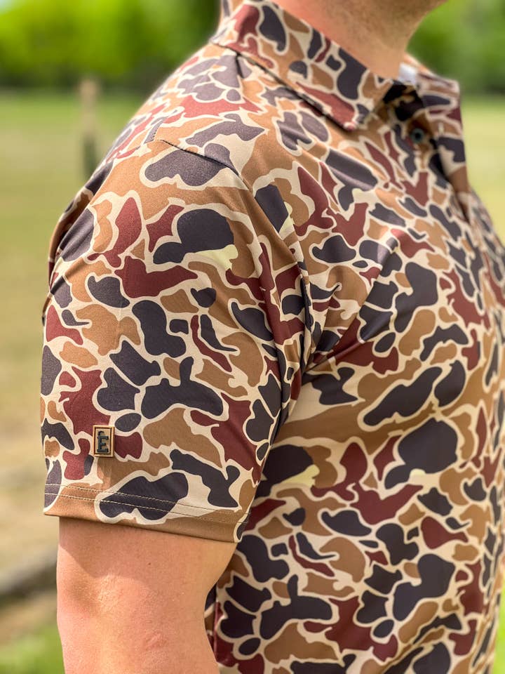 Embry Outdoors - Wholesale Polo - Men's - Duck Camo Golf Polo1
