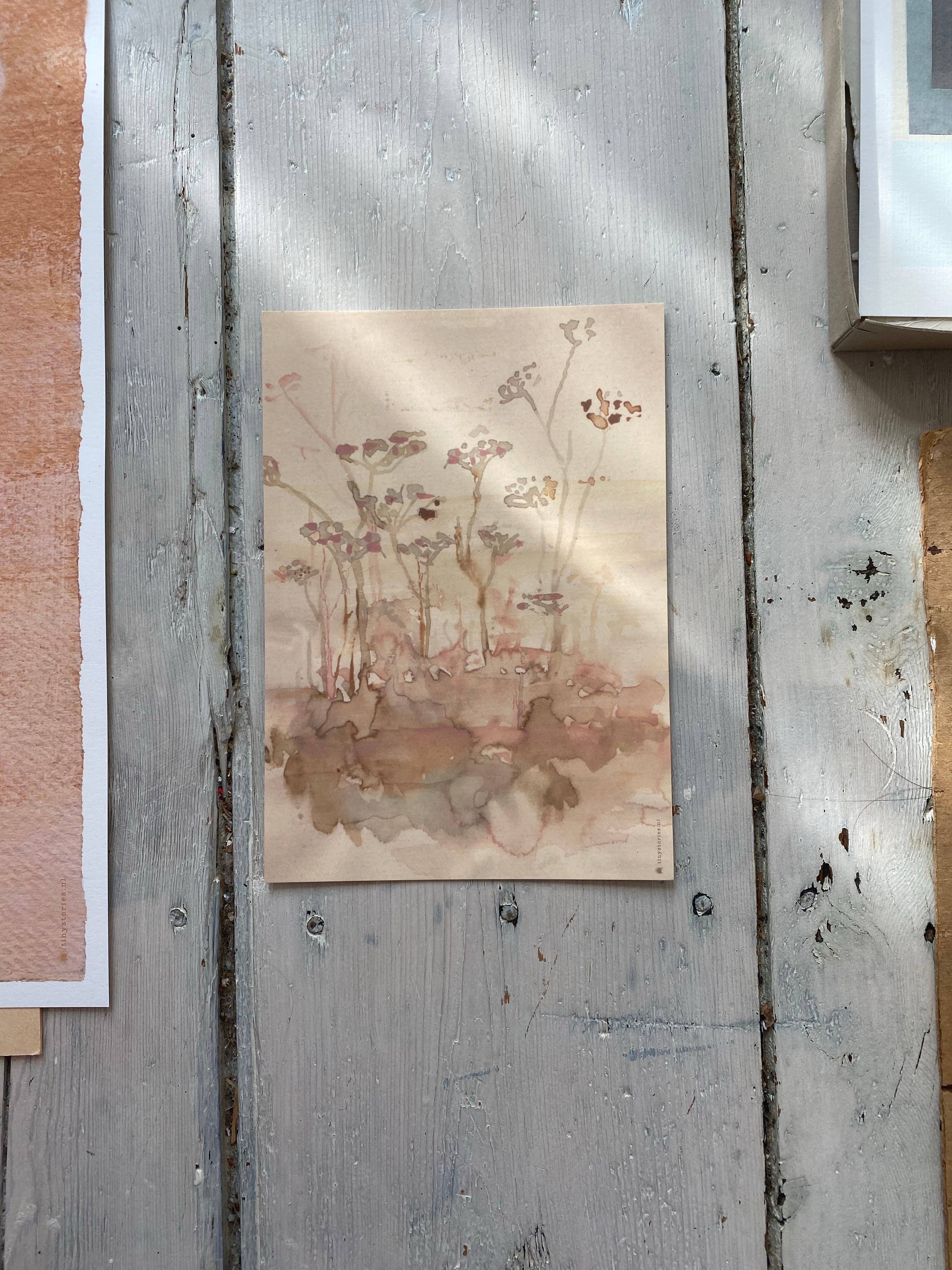 tinystories - Wholesale Postcard - Art Card "Wild Flowers"6