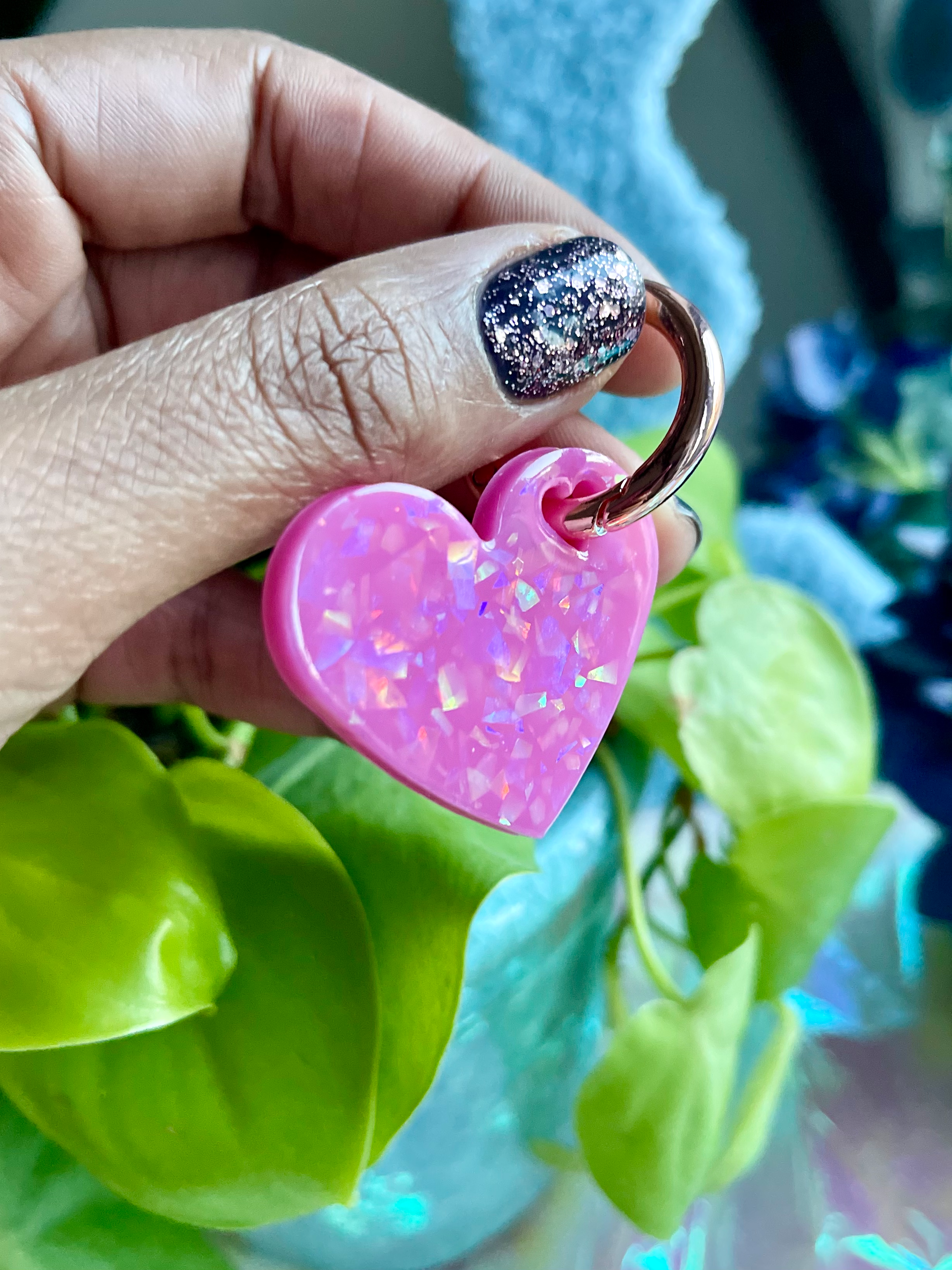 Prescription Resin - Wholesale Keychain - Women's - RESIN  BAG CHARM | DOG COLLAR TAG | x 6 MIXED ASSORTMENT5