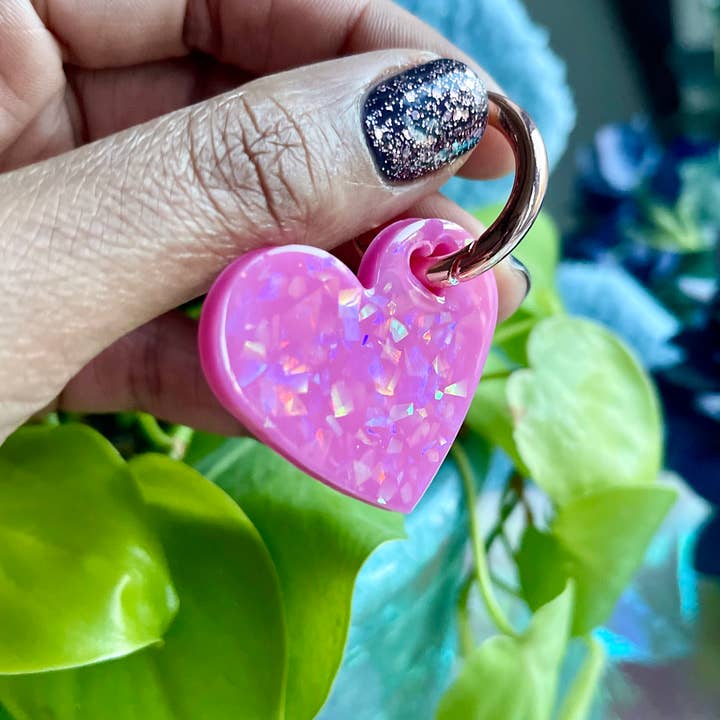 Prescription Resin - Wholesale Keychain - Women's - RESIN BAG CHARM | DOG COLLAR TAG | x 6 MIXED ASSORTMENT5