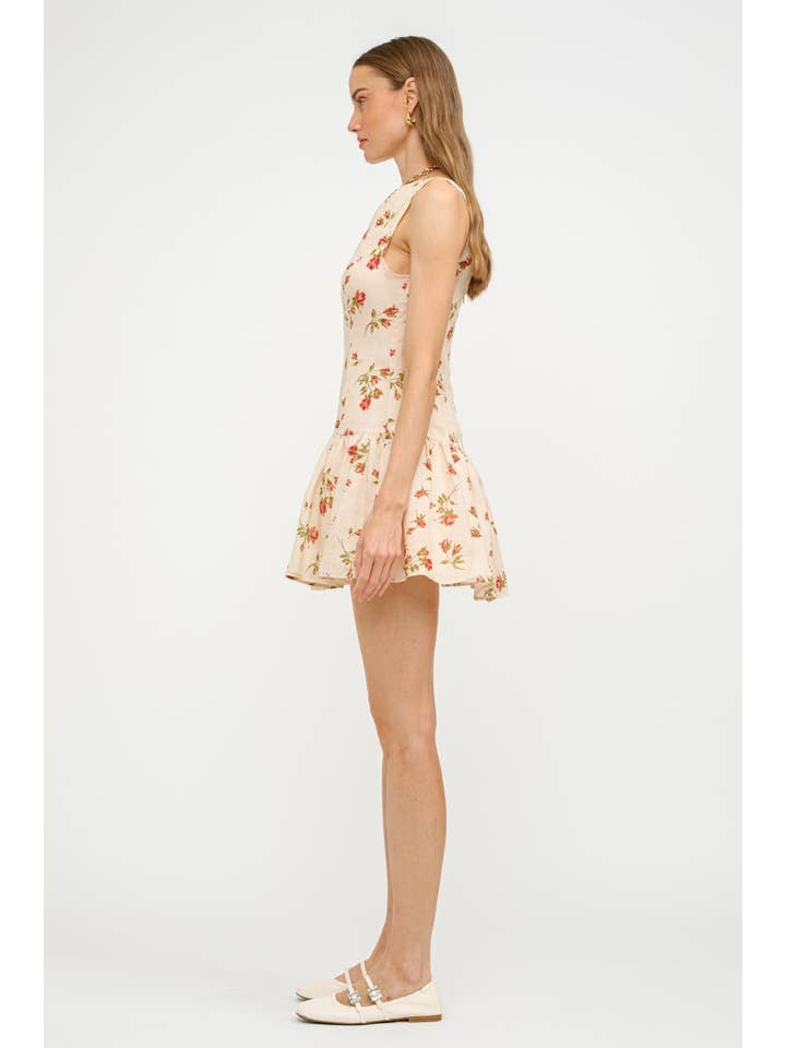 NATURAL Nora Dress for wholesale on Faire