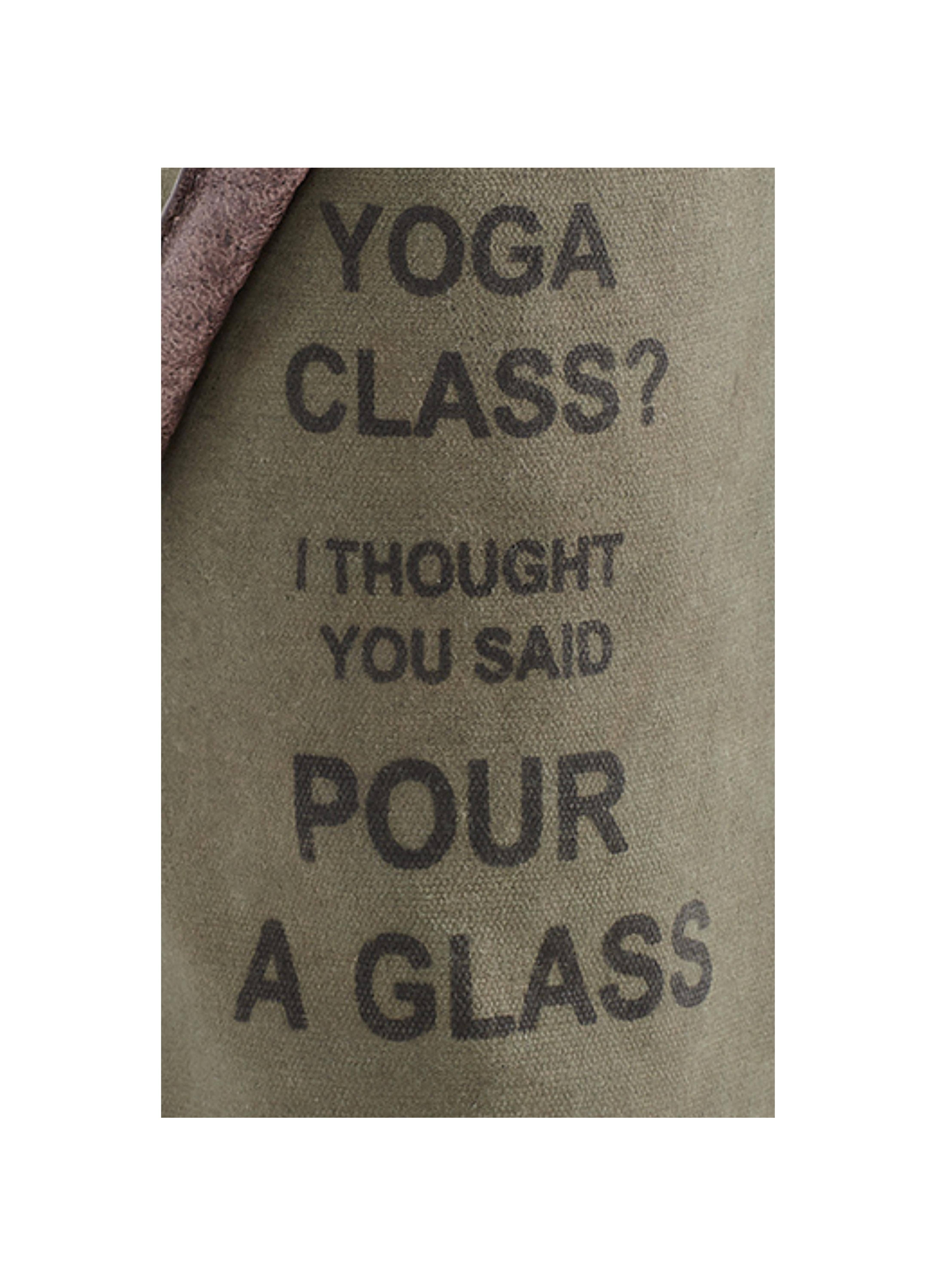 Mona B. - Wholesale Wijndraagtas - Yoga Up-Cycled Canvas wijntas M-39322