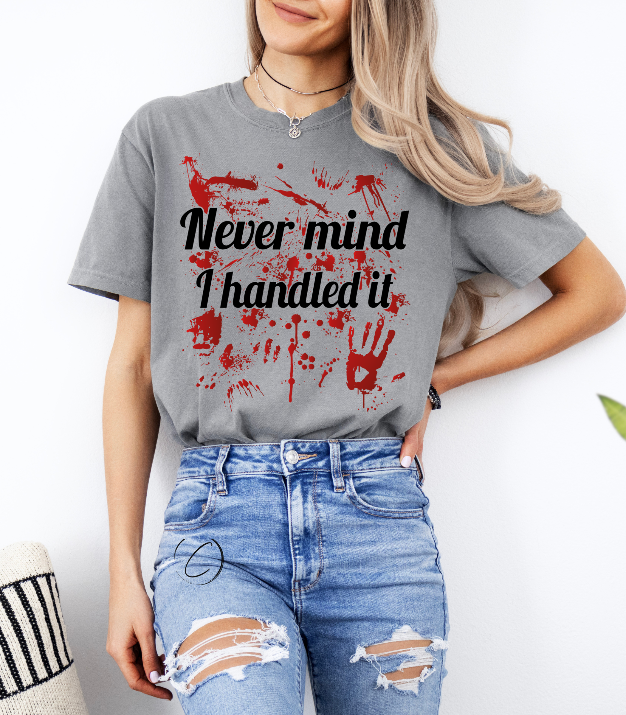 CMD Wholesale - Wholesale T-Shirt (Graphic) - Unisex - Never mind I handled It Graphic Tee0