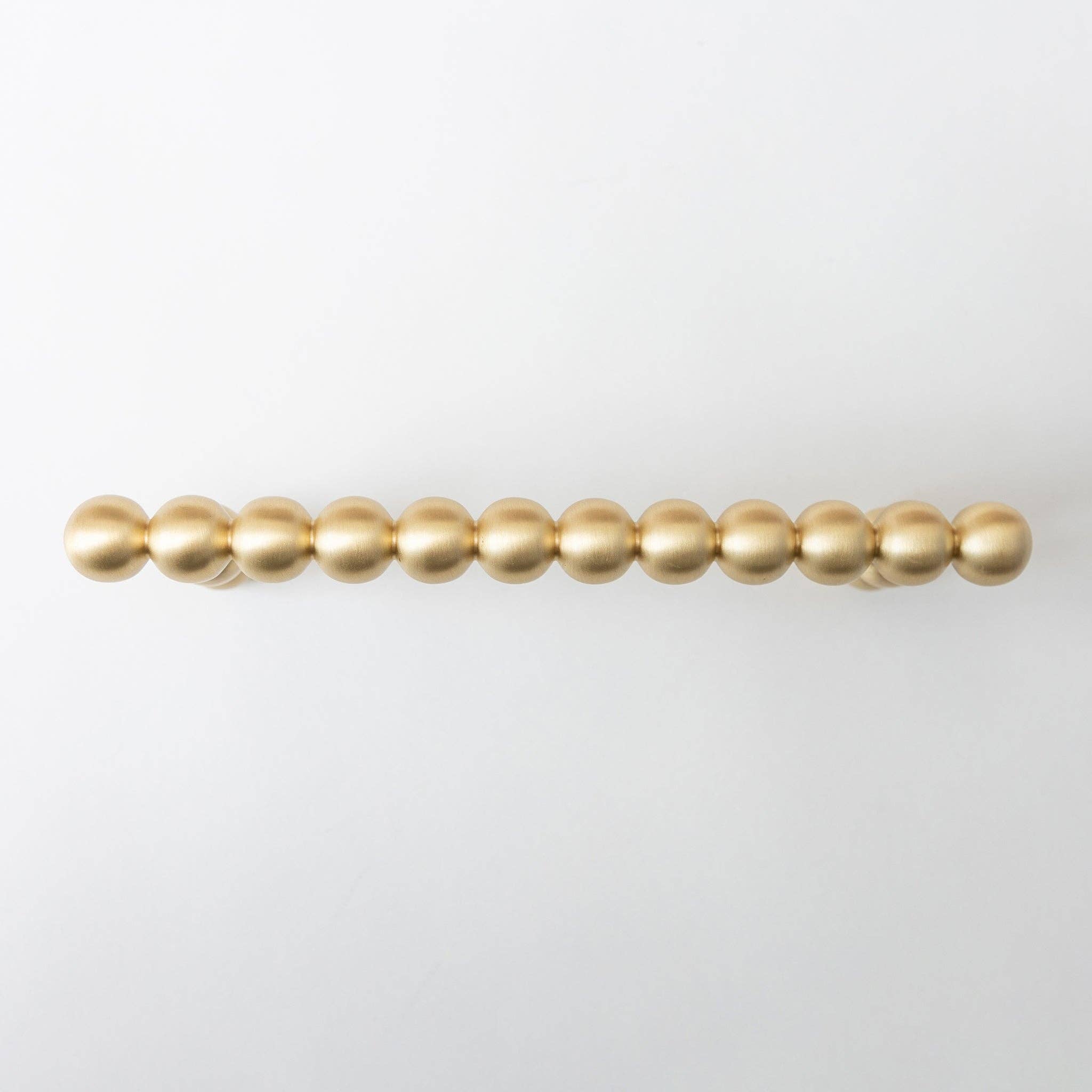 Brass bee – wholesale Knob/pull – Solid Brass Beaded Cabinet Pull Handles & Knobs - Satin Brass Finish37