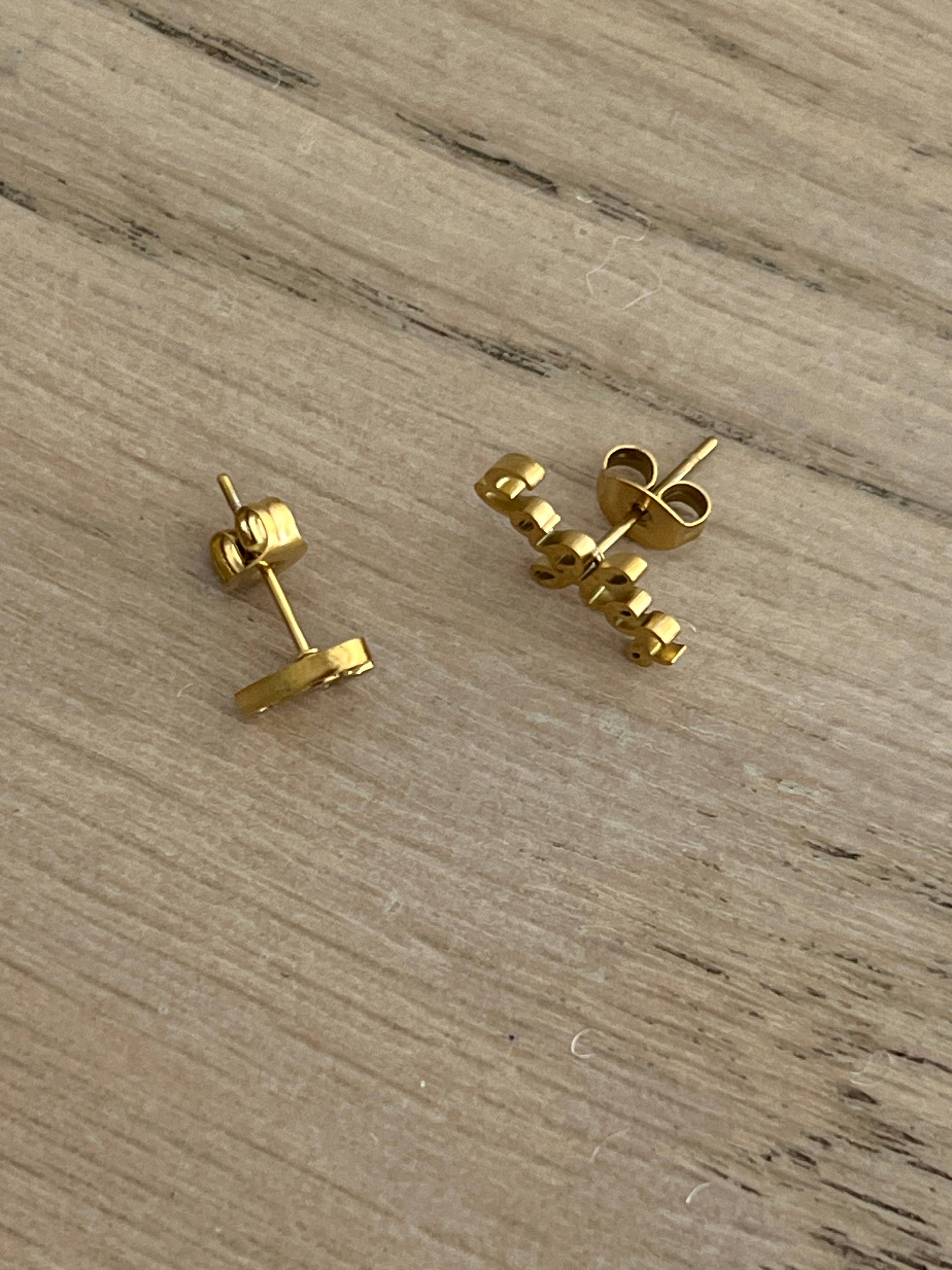 Steele Sloan Designs - Wholesale Stud/Post Earrings - Go Eagles Cute Game Day Earrings Eagles Fans Cute Eagle Team2