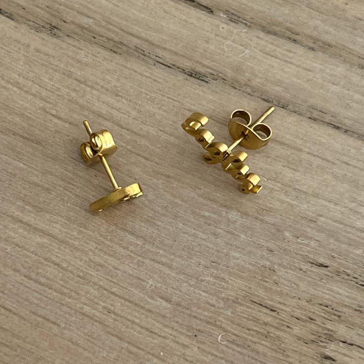 Steele Sloan Designs - Wholesale Stud/Post Earrings - Go Eagles Cute Game Day Earrings Eagles Fans Cute Eagle Team2