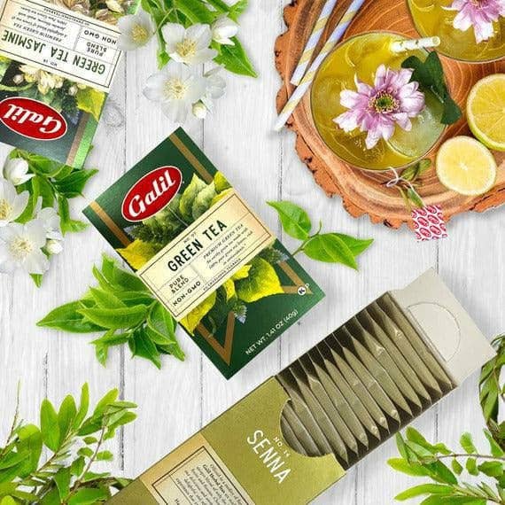 Galil Brands – Engroshandel Teposer – Grøn urtete | 20 'teposer | 1,41 oz | Galil3