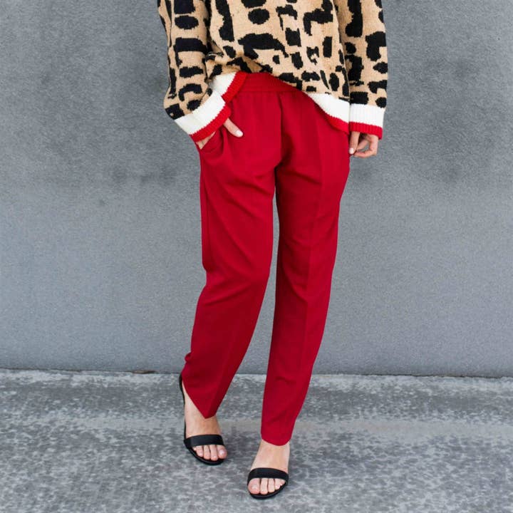 Truly Contagious - Wholesale Pants - Women's - Super Comfy Dress Pants | S-3XL ( HKR101 )5