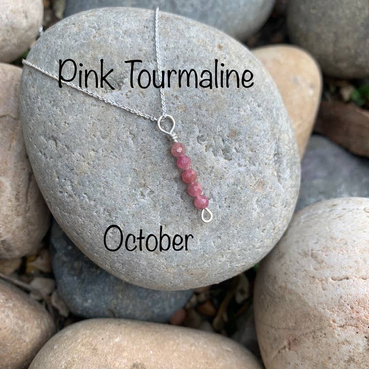 Positive Shine Jewelry - Wholesale Pendant/Charm Necklace - Genuine Birthstone Necklace9