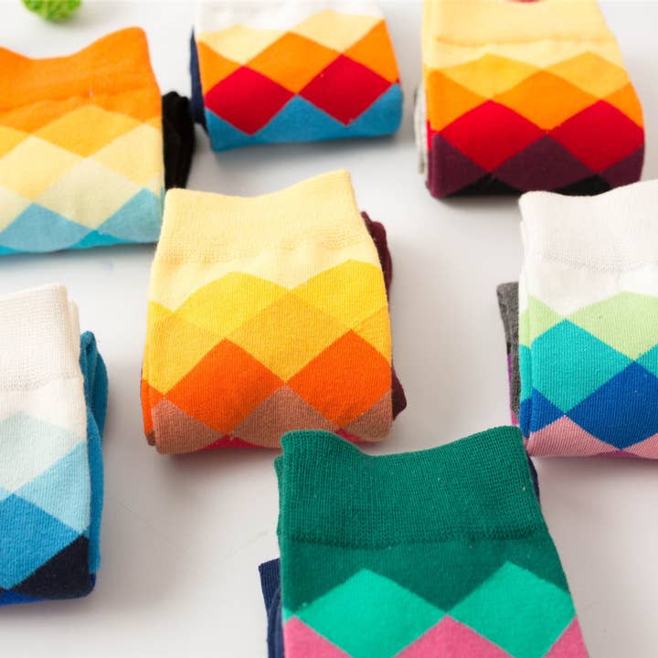 Strumpor med diamantmönster för wholesale av Raphael wonders