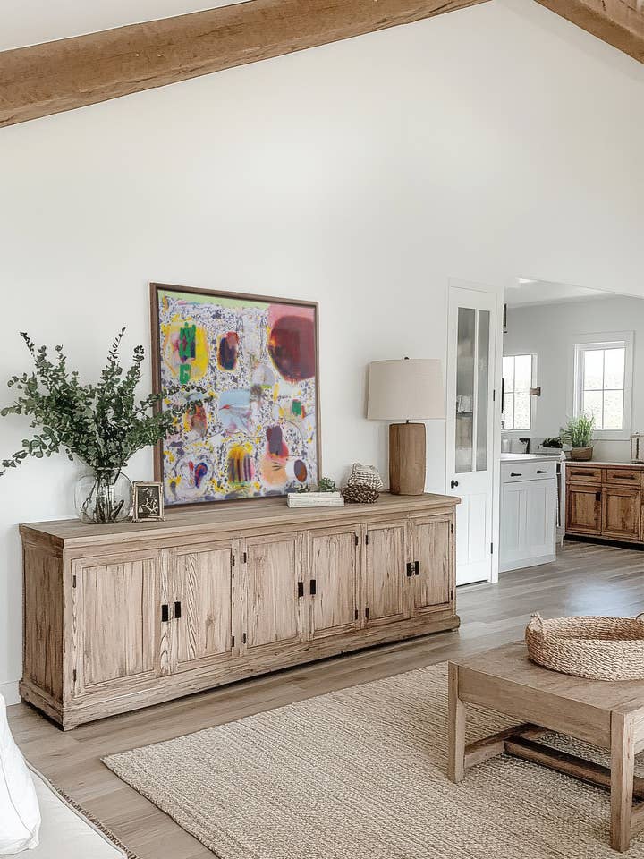 RYTHME CHROMATIQUE, oeuvre sur toile imprimée pour la vente par Oleka Canvas