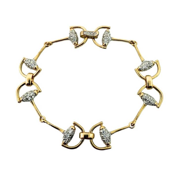 Bracelet étrier équestre pour la vente par Lauren G Adams