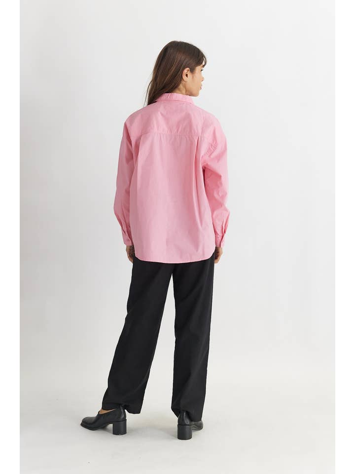 MOD REF - Wholesale Button Down Shirt - Women's - The Ema Top | Collared Button-Down Top1