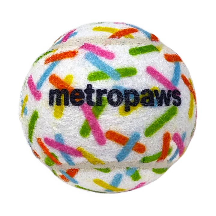 Metro Paws - Wholesale Pet Squeaky Toy - Dog - Metro Paws Squeaker Sprinkle Dog Toy Balls (MSRP $2.99 ea)0