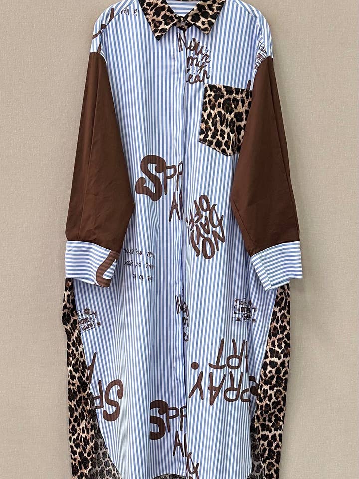 PRINTED COTTON DRESS for wholesale by SWEET MAGIC MODA Y COMPLEMENTOS