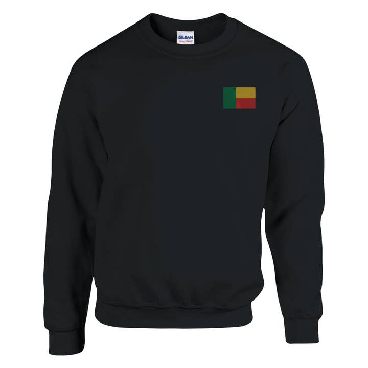 Pixelforma – wholesale Sweatshirt - Unisex – Benin flagga broderad tröja