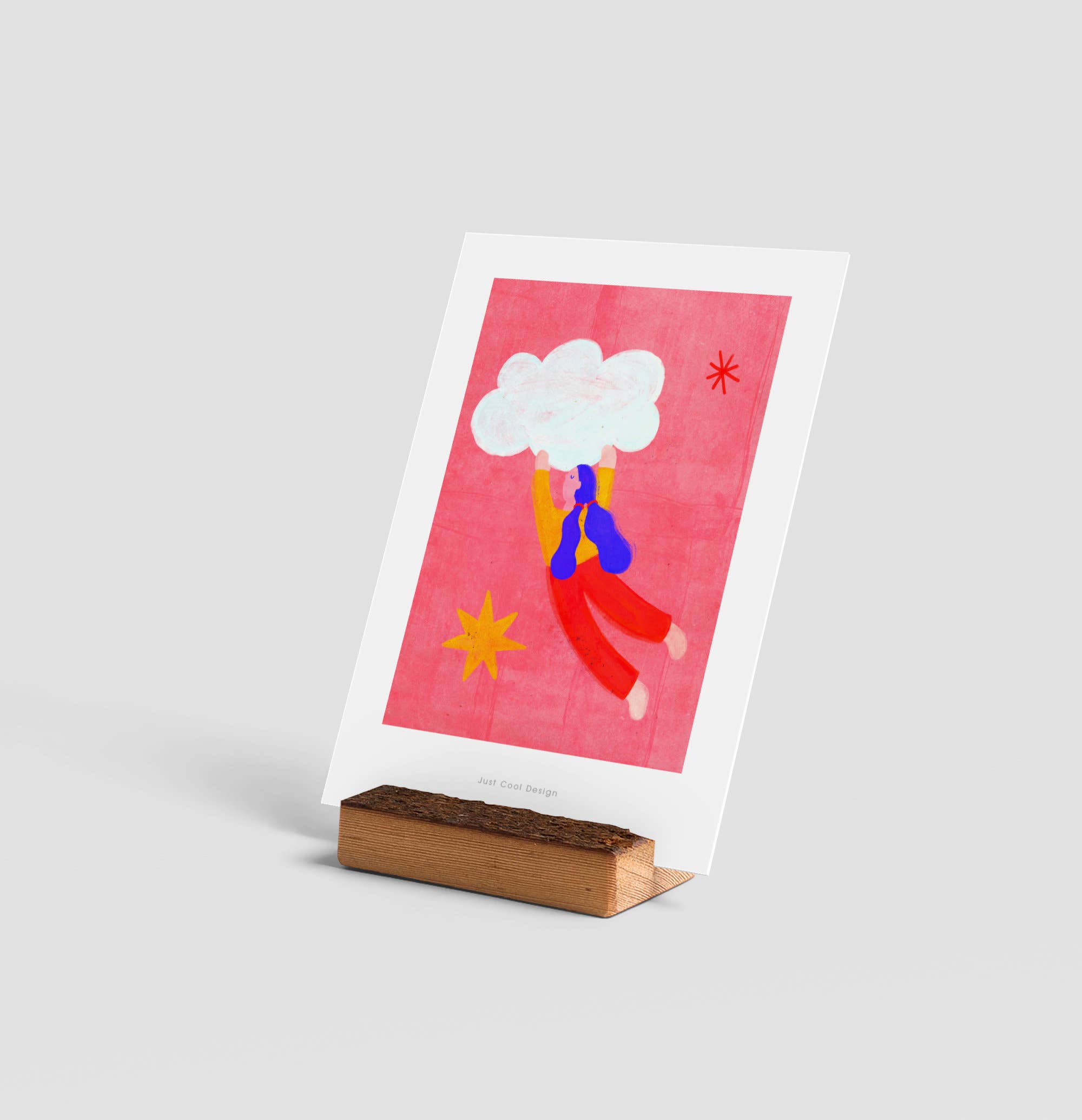 Just Cool Design – wholesale Everyday greeting card – Fly | Mini art print | Illustration card1