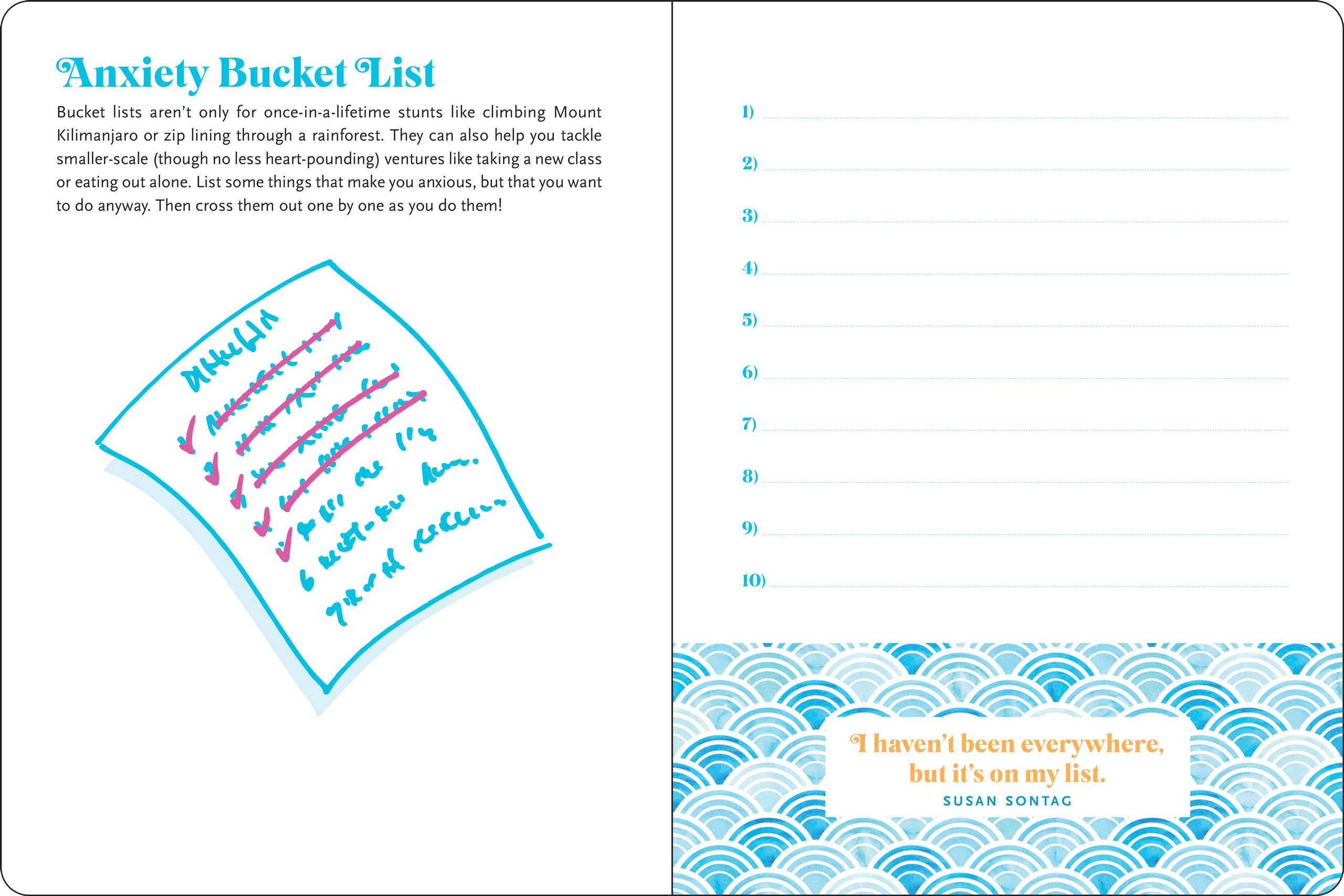 Peter Pauper Press - Vente Journal intime - Anxiété Disparue : Un Journal pour Se Détendre, Se Reposer et Aller de l'Avant1