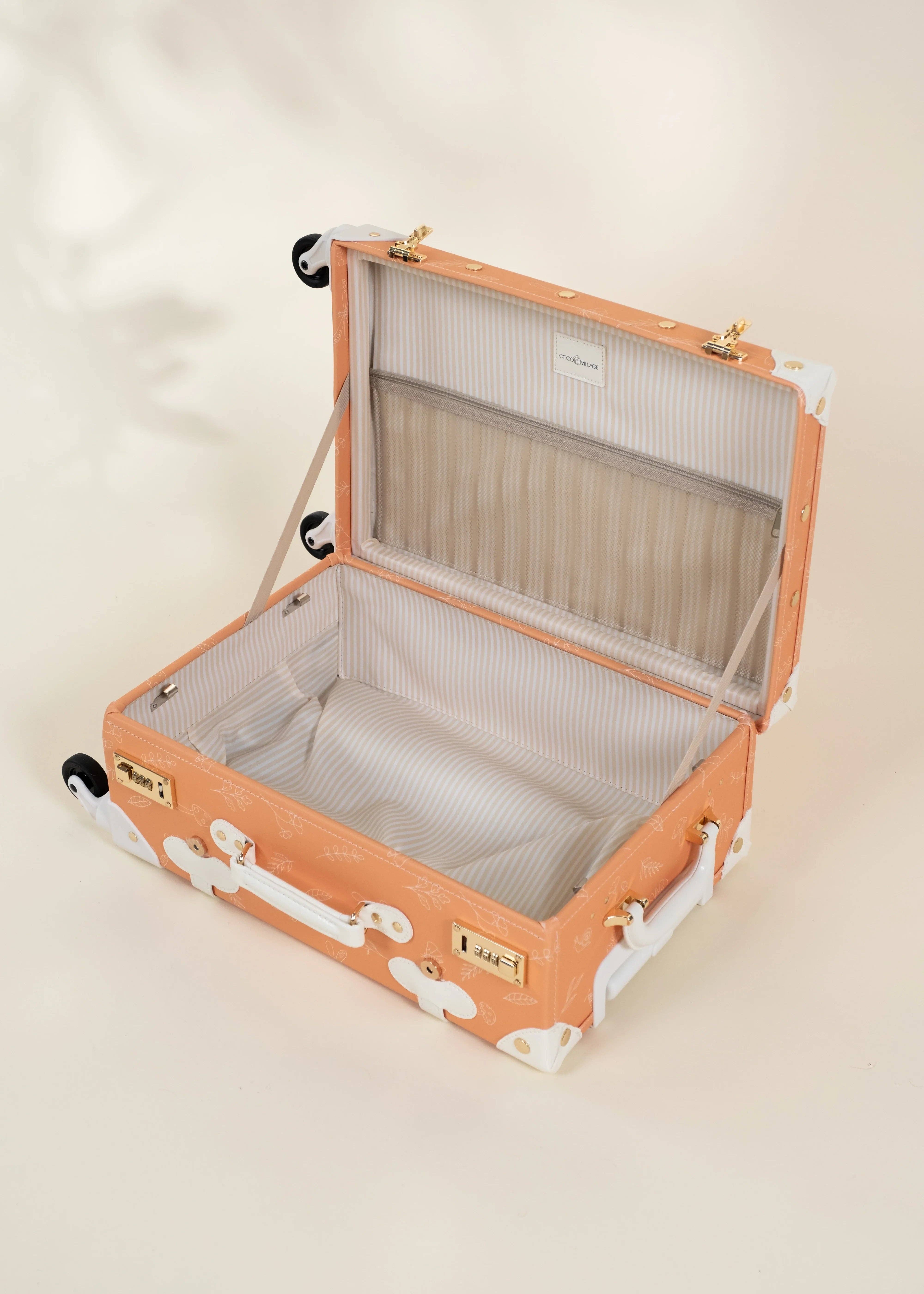 Coco Village - Wholesale Luggage - Kids - Vegan Leather Carry-On Suitcase - Nature9