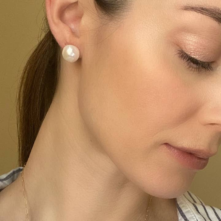 Amelia Rose Jewelry - Wholesale Knopjes/oorstekers - Statement Pearl Studs1