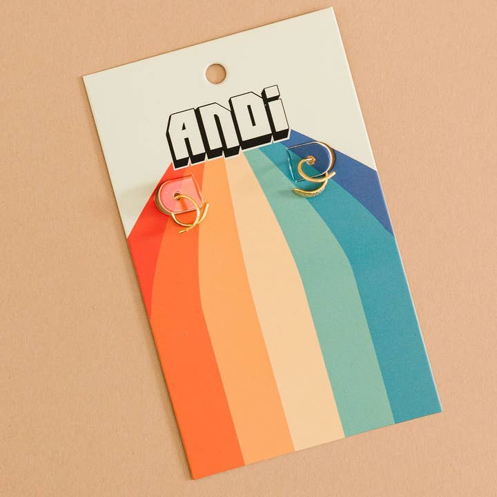 Shop Andi - Wholesale Hoop Earrings - Double Hoop Dupes3