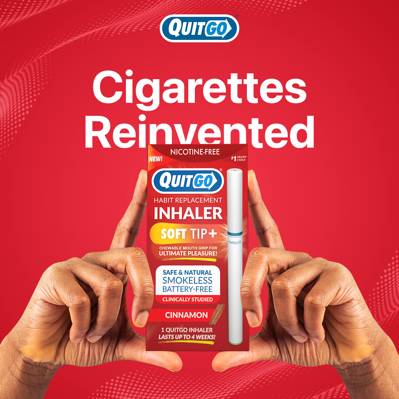 QuitGo - Wholesale Aromatherapy Inhaler - QuitGo® Flavored Air – Cinnamon1