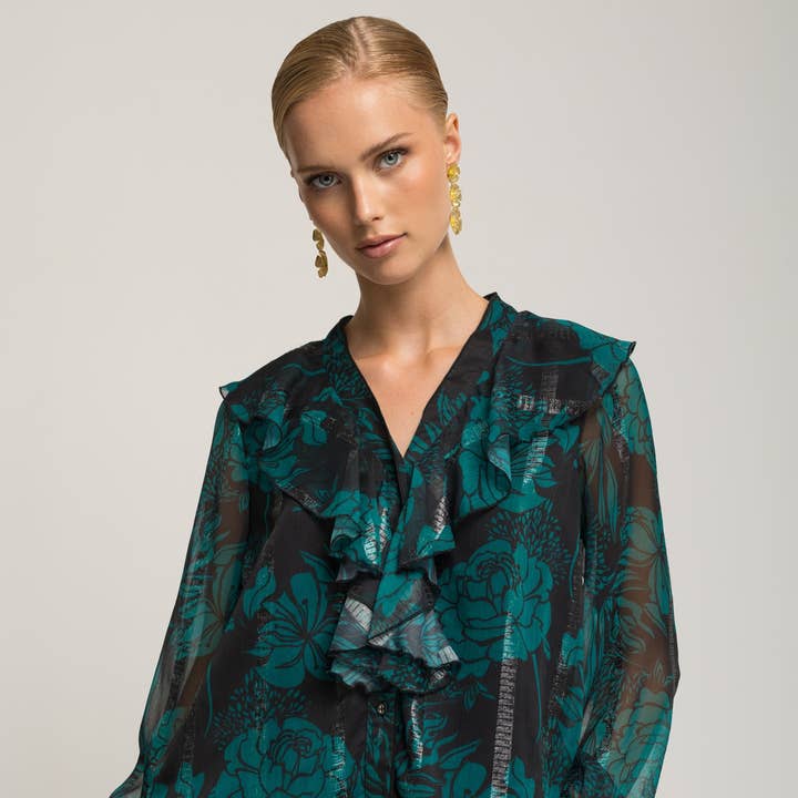 Liria ruffled blouse and other Purchase Wholesale top model papeleria. Free Returns & Net 60 Terms on Faire trending on Faire.