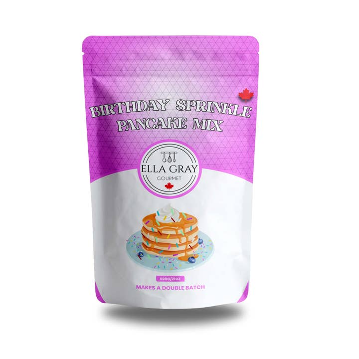 Birthday Pancake Mix for wholesale by Ella Gray Gourmet