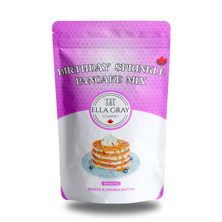Birthday Pancake Mix for wholesale by Ella Gray Gourmet