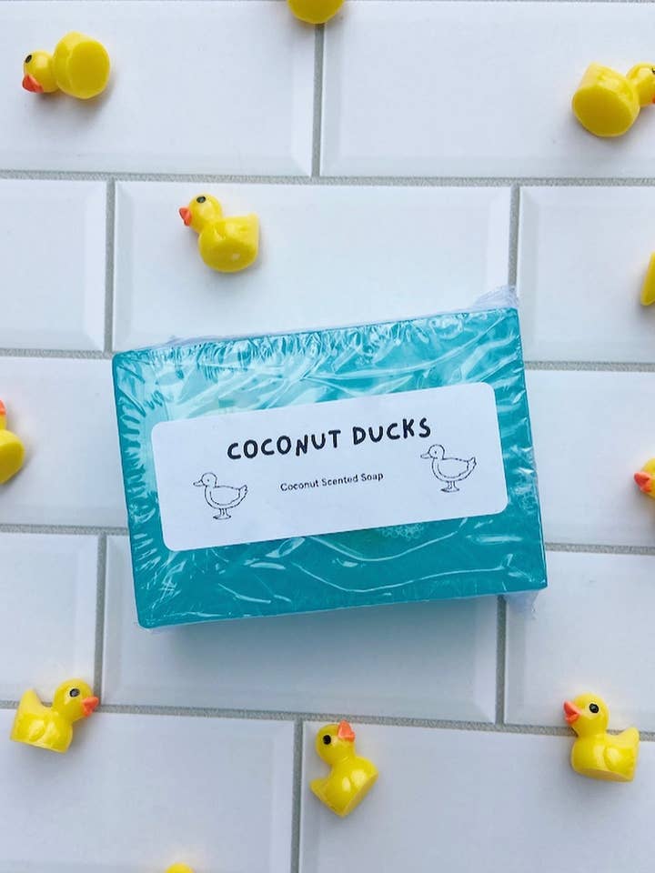 Coconut Ducks Soap for wholesale by ShopSmilesCo