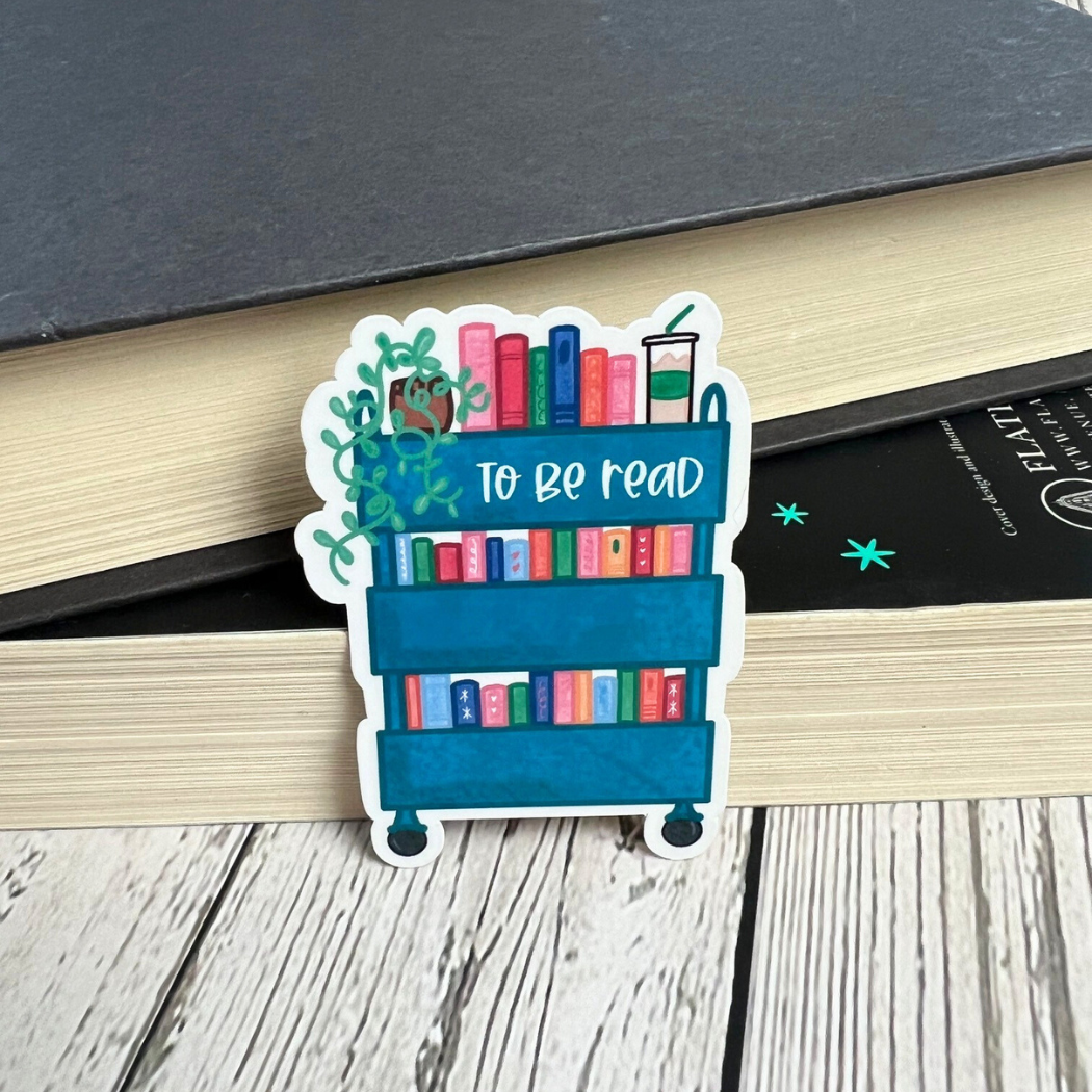 Mav & Molly Designs - Wholesale Sticker - To Be Read Cart Sticker 2