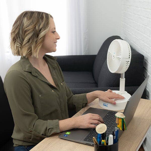 Showcase - Wholesale Electric Fan - Cool Chill Telescopic Rotating & Misting Fan4