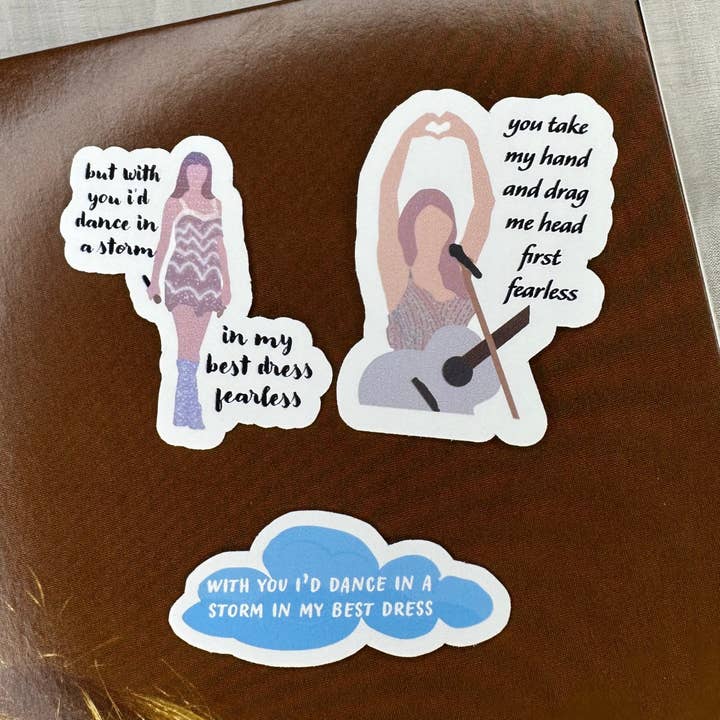 fearless TS2 sticker set for wholesale by SpicyStylesCo