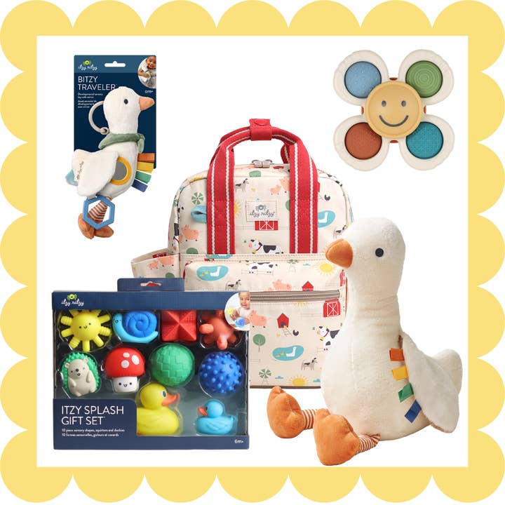 Itzy Ritzy - Wholesale Stuffed/Plush Toy - Kids & Baby - *NEW* Gracie the Silly Goose - Plush Bundle