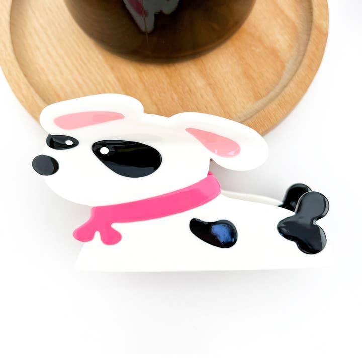 Tecknad dalmatiner hårklämma, miljövänlig hårklämma för wholesale av TheDivaSoap