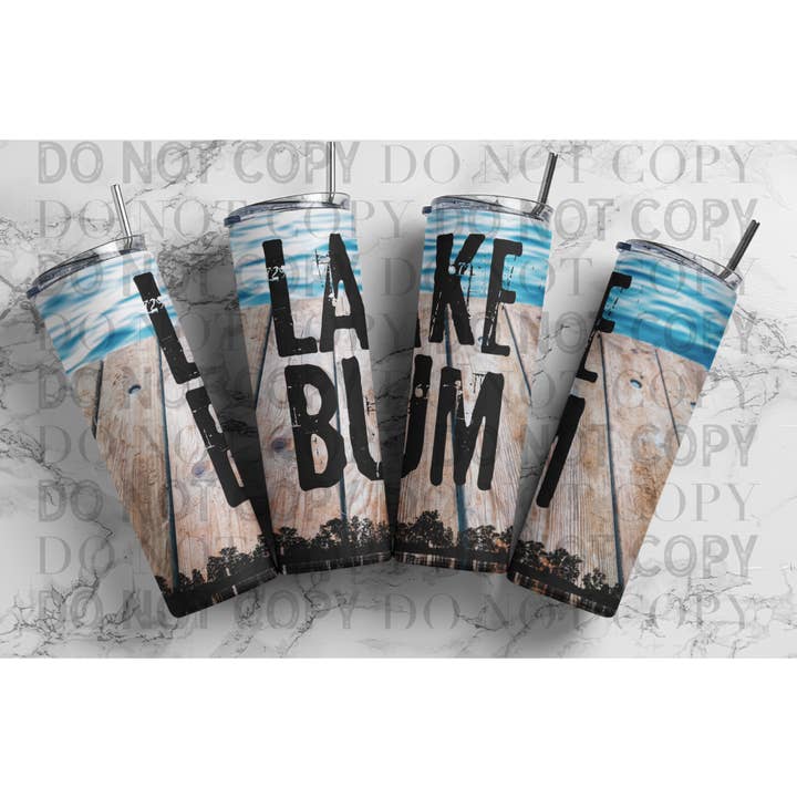 Lake Bum Tumbler for wholesale by That Shirt Shack