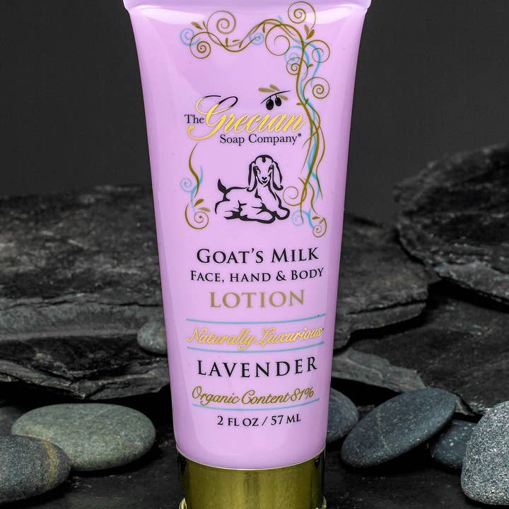 The Grecian Soap Company - Wholesale Body Cream/Lotion - Organic Beauty Hydrating Natural Goat Milk Lotion Tubes