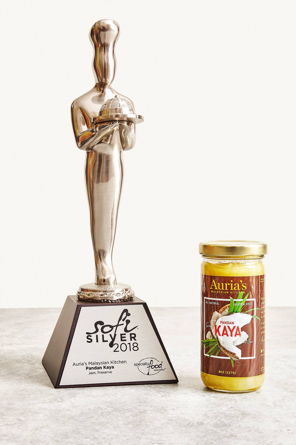 Auria's Malaysian Kitchen - Wholesale Jam/Jelly - Pandan Kaya1