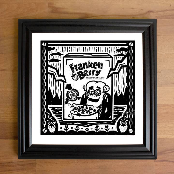 Franken Berry Print för wholesale av Indestructible Food