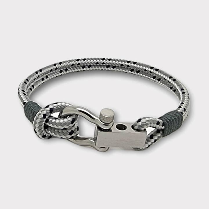 Bracelet nautique 3 mm gris ROYAL (RYL12) pour la vente par Break Time