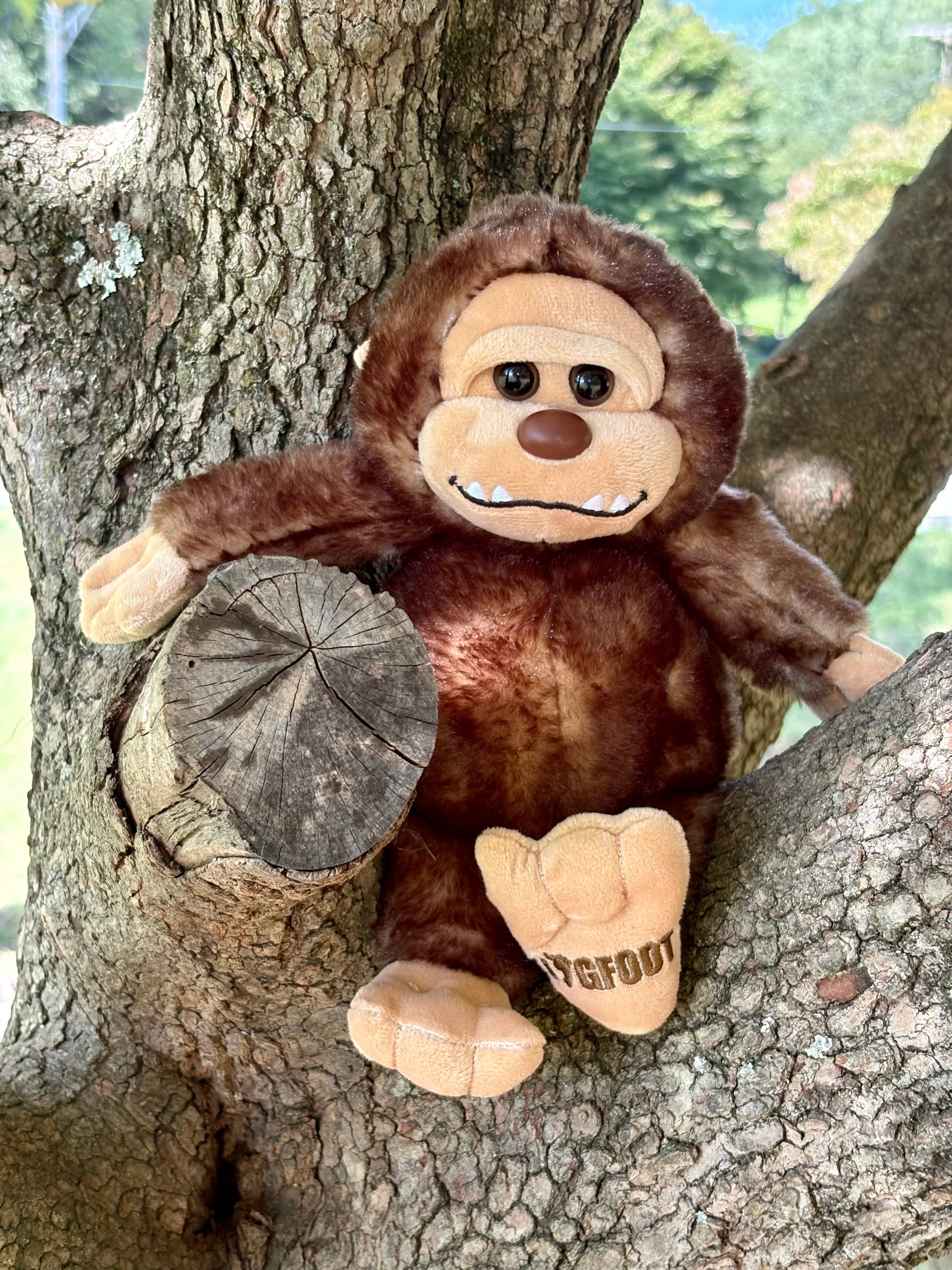 The Petting Zoo - Wholesale Stuffed/Plush Toy - Kids & Baby - Wild Onez Bigfoot Boy Small 7"1