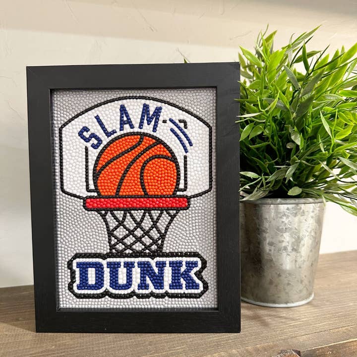 Slam Dunk Diamond Art Kit for wholesale by Addison Lane Designs Inc.