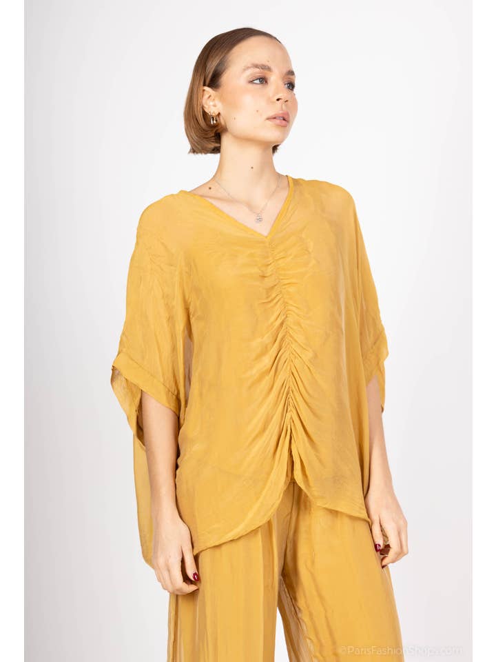 Shyloh - Wholesale Tunic - Women's - Silk Top 504906