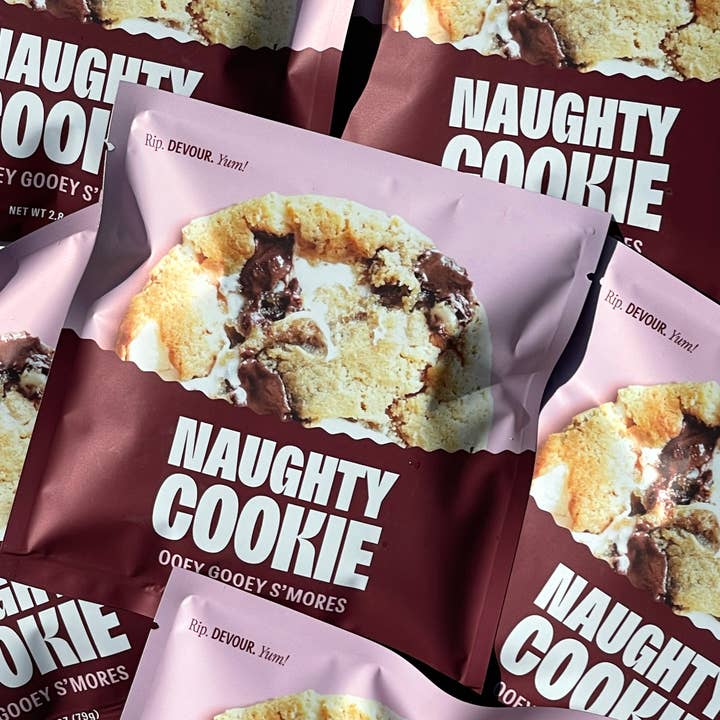 Naughty Cookie - Wholesale Cookie - Ooey Gooey S'mores Vegan Cookies1