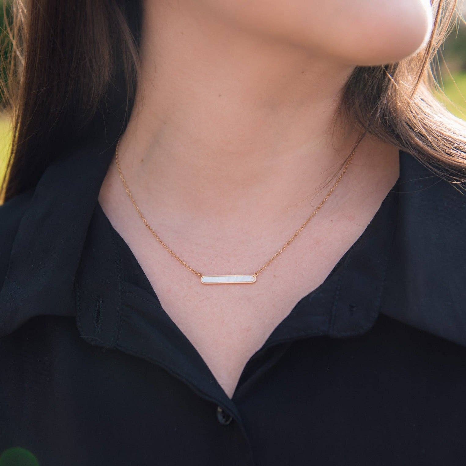 Steward & James - Wholesale Pendant/Charm Necklace - Alys Bar Necklace1